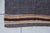Turkish Vintage Turkish Siirt Mohair Blanket, Undyed Angora Goat Hair, Medallion & Stripes For Sale - Image 3 of 13