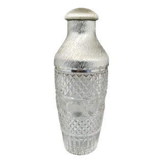 Cut Crystal Cocktail Shaker from Arir, Italy, 1960s For Sale