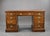 A good quality Victorian rosewood and marquetry writing, having a green leather writing surface, decorated with blind and...