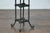 Wood Early 20th Century Turn of the Century French Side Table - Petrified Wood Top and Wrought Iron Base For Sale - Image 7 of 12