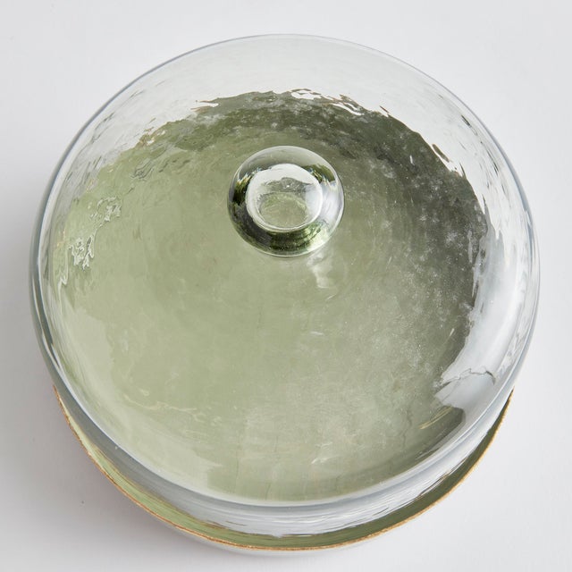 Metal Kammie Tray With Cloche Large For Sale - Image 7 of 7