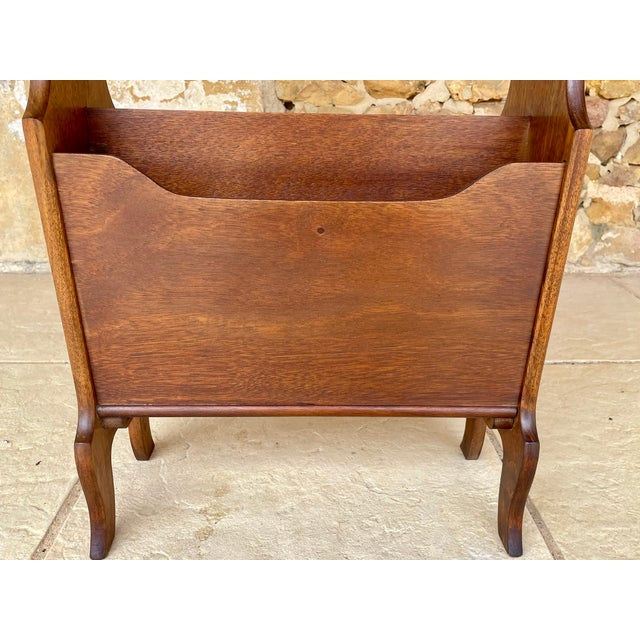 Vintage Side Table with Magazine Rack, 1960s For Sale - Image 12 of 18