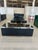 Black Modern Storage Cabinets From Armani Xchange ; Brushed Steel and Ebonized Wood For Sale - Image 8 of 9