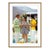 Contemporary Poolside Fashions 1970 by Slim Aarons Brown Framed C-Print For Sale