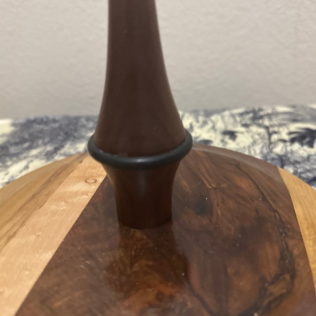 Large Wooden Yarn Holder For Sale - Image 4 of 8