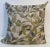 20” Square Pillow Featuring Partridges in a Pear Tree Floral Print - Made in U K For Sale - Image 11 of 11