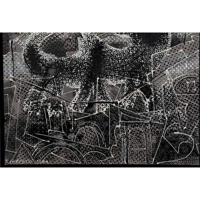 1980s 1980s Gerome L. Kamrowski Painting For Sale - Image 5 of 13