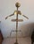 American Vintage Brass Valet Stand For Sale - Image 3 of 3