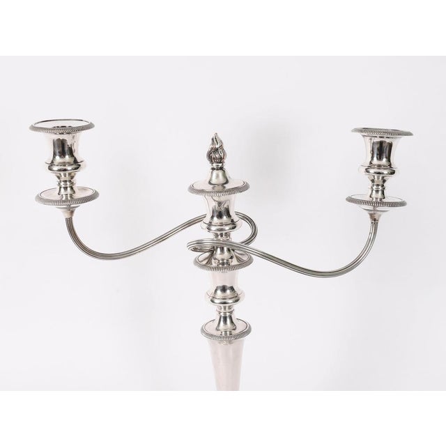 Antique Victorian Three Light Candelabra from Garrard & Co, 1880, Set of 2 For Sale - Image 3 of 18