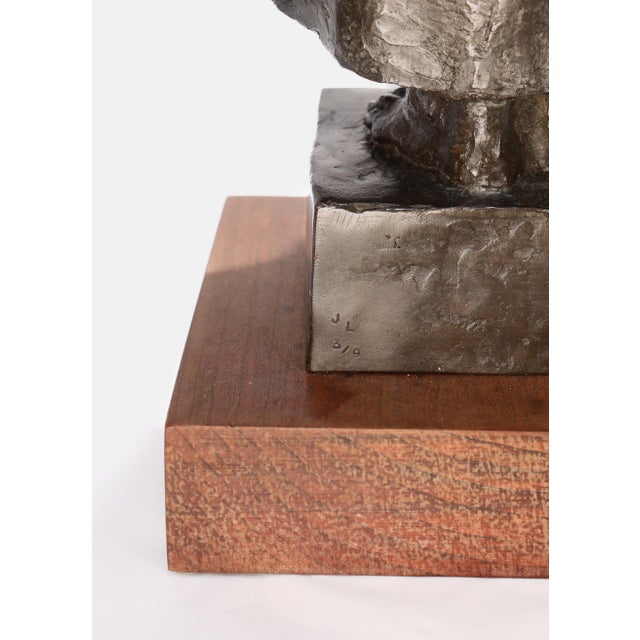 Elder, a Full Figure Male Bronze Sculpture by Julia Levitina For Sale - Image 14 of 16