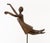Contemporary Tanya Poust Stylized Figure Patinated Bronze For Sale - Image 3 of 7