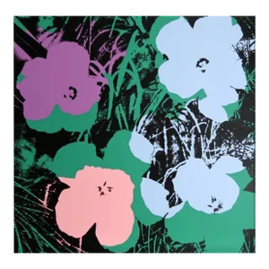 Andy Warhol, Flowers Ii.64, Screenprint Created by Sunday B. Morning