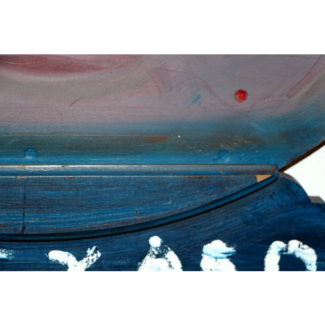 Gyroflexaeon Wall Sculpture by Noted Woodstock Artist For Sale In Palm Springs - Image 6 of 8