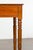 English 1820s Walnut Side Table with Single Drawer, Turned Legs and Casters For Sale - Image 11 of 12