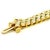 Circa 1990 14k Yellow Gold Three-Row Diamond Bracelet, 7.80 Carats For Sale - Image 11 of 14