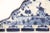 Vintage Blue and White Delft Porcelain Spoon Rack For Sale In Palm Springs - Image 6 of 13
