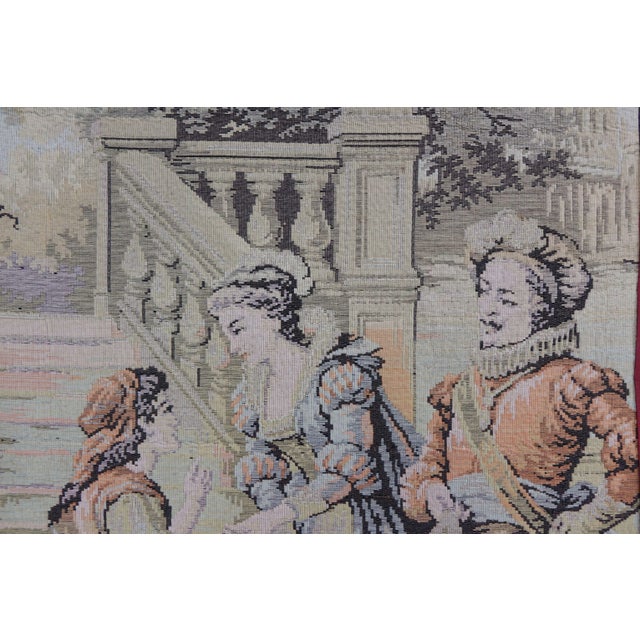 Original Hand-Stitched Textile, Unique Antique art piece (60x42x2)