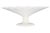 Anchor Hocking 1960s Farmhouse White Open Work Loop Rim Bowl For Sale - Image 4 of 5