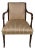 Late 20th Century Hickory Chair Co. Regency Mahogany and Upholstered Armchair For Sale