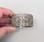 Art Deco Vintage Art Deco Signed Napier Silvertone Filigree Cuff Bracelet For Sale - Image 3 of 13