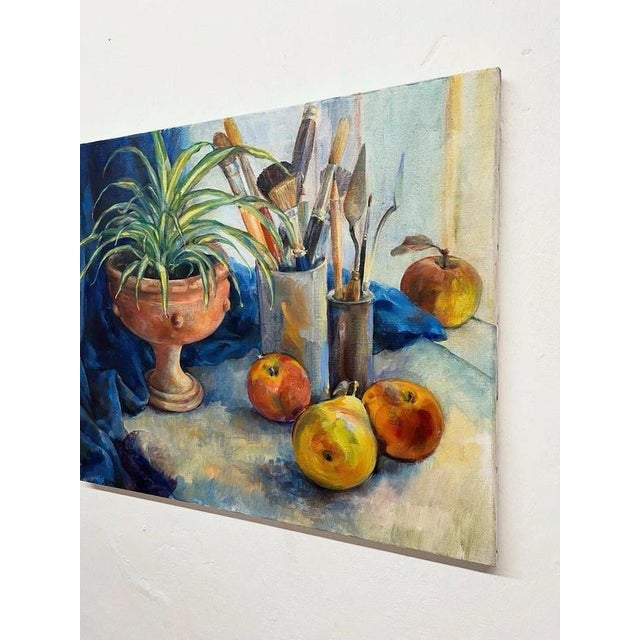 Louise Millar Watt, BritishStill Life, Oil Painting For Sale - Image 4 of 6