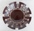 Vintage Overscale Geometric Ceramic Centerpiece Bowl Offered for sale is a large hand-built cutout geometric patterned...