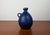 Mid-Century Modern Brutalist German Studio Pottery Blue Carafe Vase by Gerhard Liebenthron, 1975 For Sale - Image 15 of 18