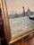 A local artist brings a beautiful still life oil on canvas. Lovely waterfront image is represented in Venice, contrasted...