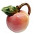 Vintage Majolica Style Peach Ceramic Sculptural Pitcher For Sale - Image 4 of 9