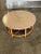 Mid-Century Modern 1950s Mid Century Ying Yang Rattan Puzzle Table For Sale - Image 3 of 10