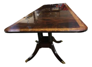 Large Mahogany Georgian Style Dining Table by Leighton Hall - Made to Order