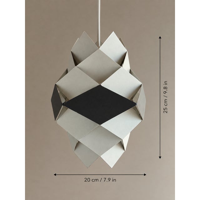 Gray Symfoni Pendant Lamp by Preben Dahl for Hans Følsgaard Elektro, 1960s For Sale - Image 8 of 11