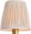 Traditional Visual Comfort Signature 6" Pleated Champagne Silk Shade For Sale - Image 3 of 3