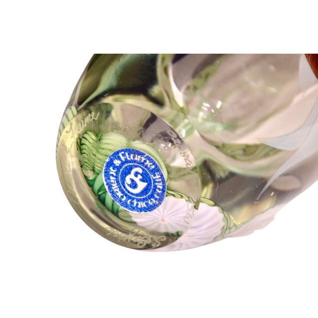 1970s Orient & Flume Art Glass Aquarium Perfume Bottle For Sale - Image 5 of 6