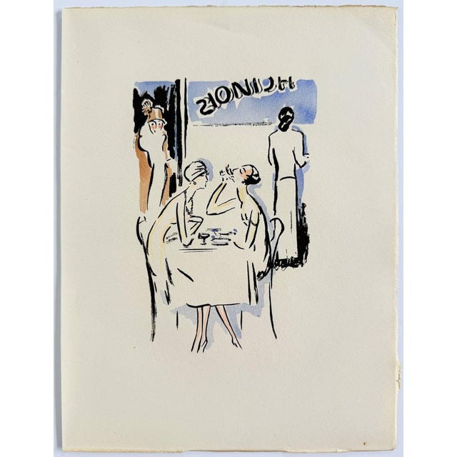 Kees Van Dongen, La Garçonne, 1925, Lithograph Pochoir on Arches Paper For Sale - Image 6 of 7