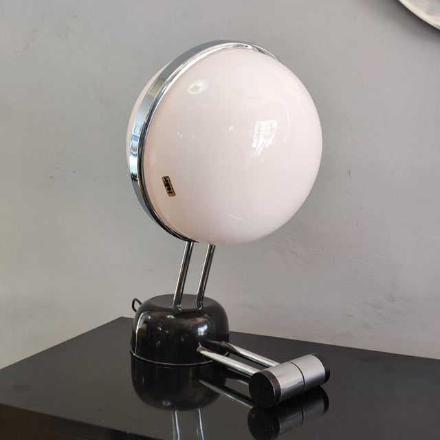 Iter Elettronica Table Lamp with Touch Dimmer, Italy, 1971 For Sale - Image 5 of 10