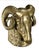 Vintage Pair of Rare Brass Ram's Head Bookends For Sale - Image 4 of 7