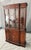 Vintage Mahogany Bookcase/China Cabinet For Sale - Image 4 of 13