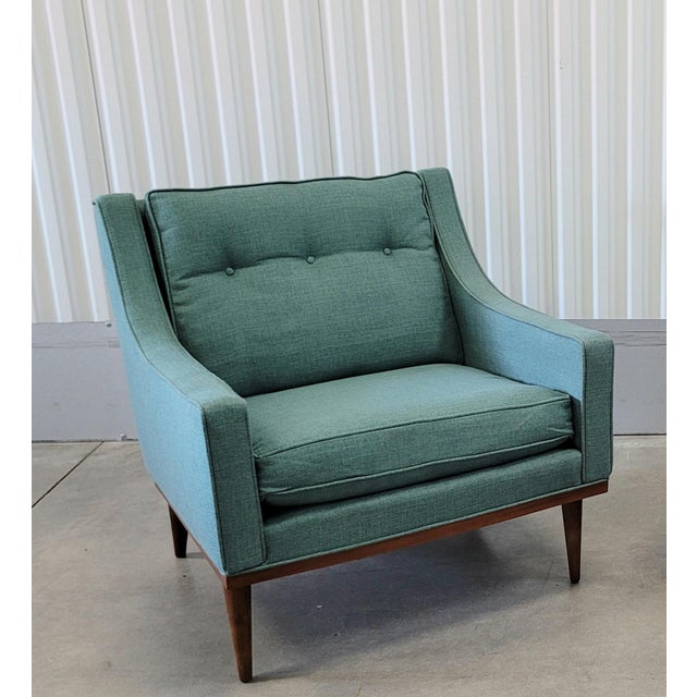 Mid Century Milo Baughman Lounge Chairs- Pair For Sale - Image 17 of 18