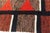 Mid-Century Modern Doris Leslie Blau Mid-20th Century Vintage Swedish Red Rag Rug For Sale - Image 3 of 9