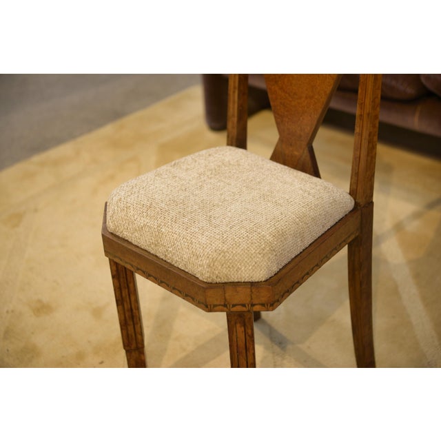 Art Deco Chairs attributed to Baptistin Spade, 1930s, Set of 2 For Sale - Image 6 of 12