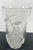 French 1930 Verlys French Art Glass “Mandarin” Vase Frosted & Clear Relief Design For Sale - Image 3 of 18