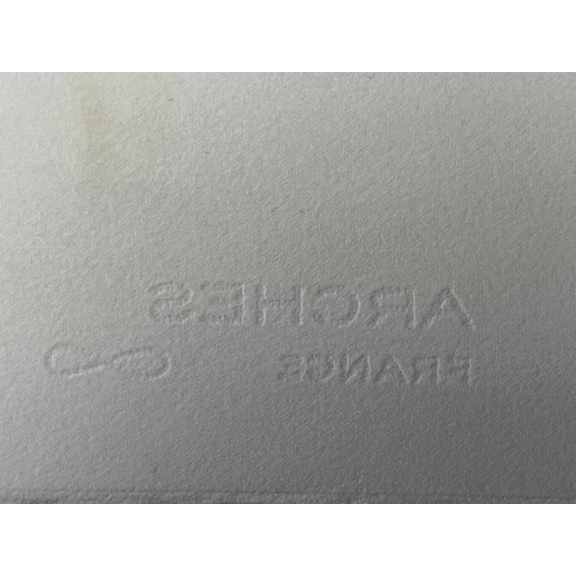 Walasse Ting, Composition with Woman and Cat, Lithograph, 1985 For Sale - Image 6 of 8