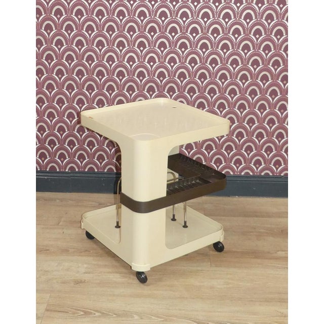 Flair Side Table in Plastic for Cassette Records, 1970s For Sale - Image 11 of 14