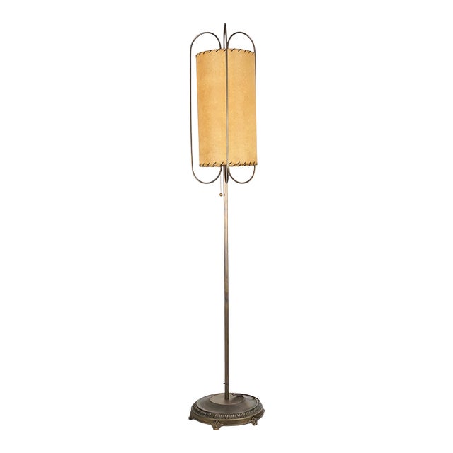 Mid 20th Century Restored Mid Century Modern Floor Lamp For Sale