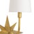 Traditional Regina Andrew Etoile Steel Sconce, Natural Brass For Sale - Image 3 of 8