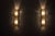 Hollywood Regency Large Murano Ice Glass Wall Sconces, 1970s, Set of 2 For Sale - Image 3 of 14