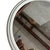 Dutch Space Age Round Wall Mirror with White Plastic Frame, 1970s For Sale - Image 3 of 11