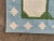 Handmade Cotton Flat Weave Reversible Box Pattern Sky Blue and Forest Green Area Rug - 12'x15' For Sale - Image 10 of 10