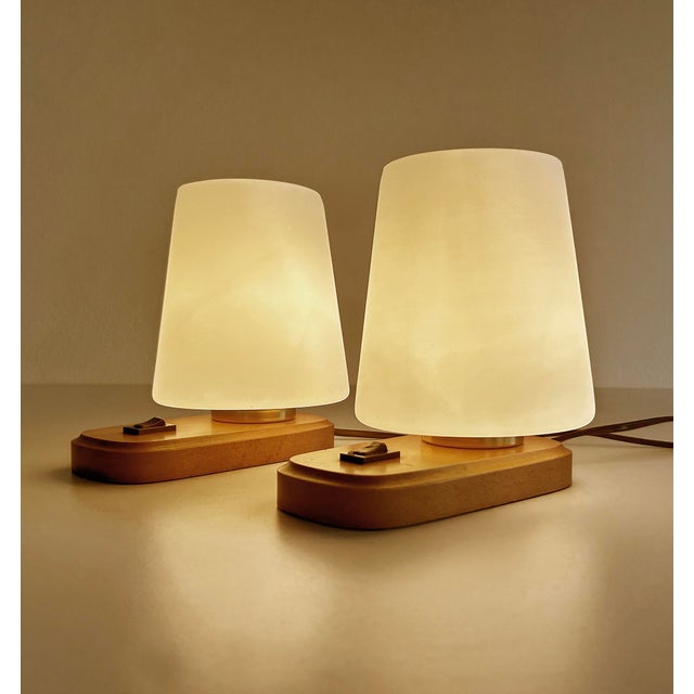Vintage Danish Table Lamps, Set of 2 For Sale - Image 14 of 15